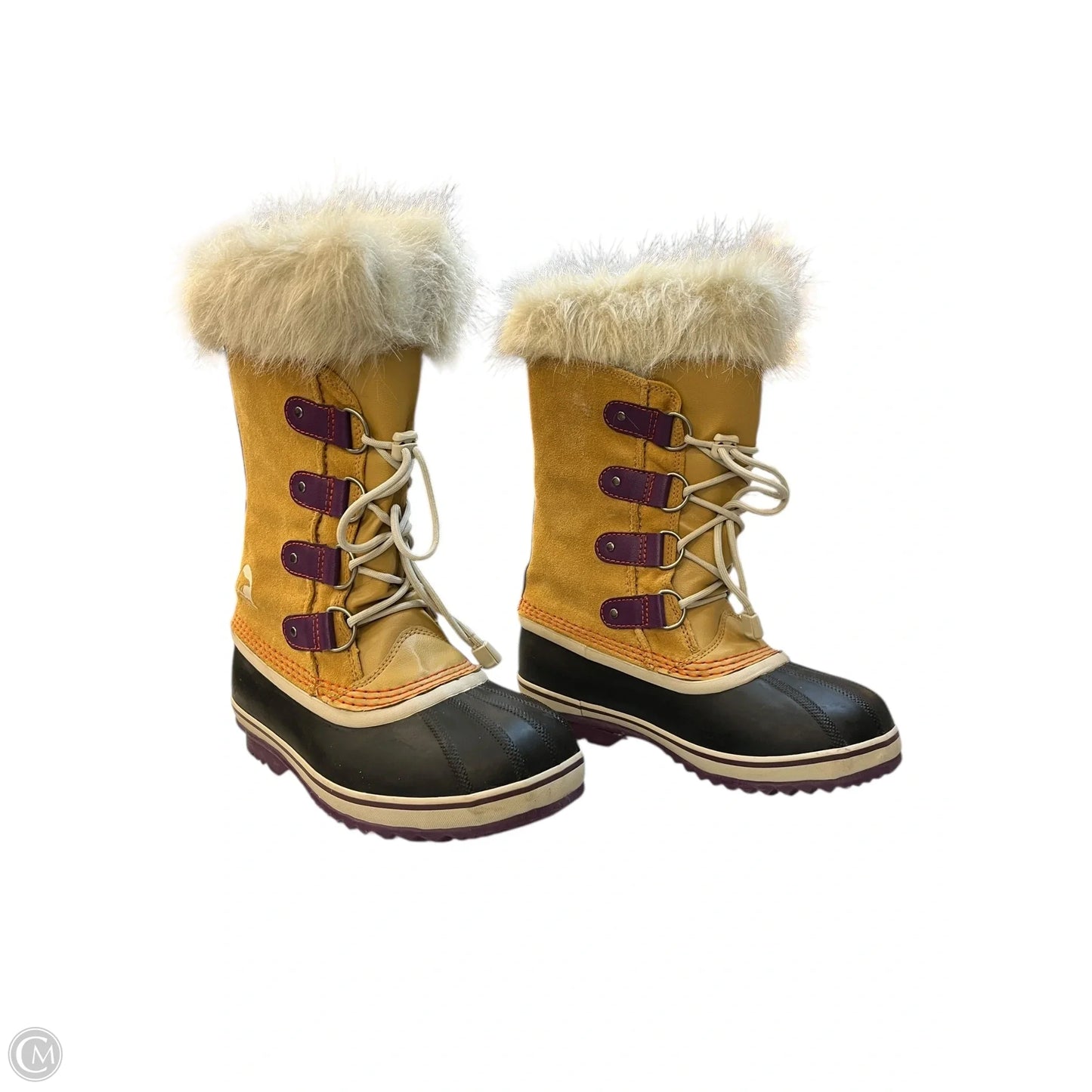 Boots Snow By Sorel In Tan, Size: 7