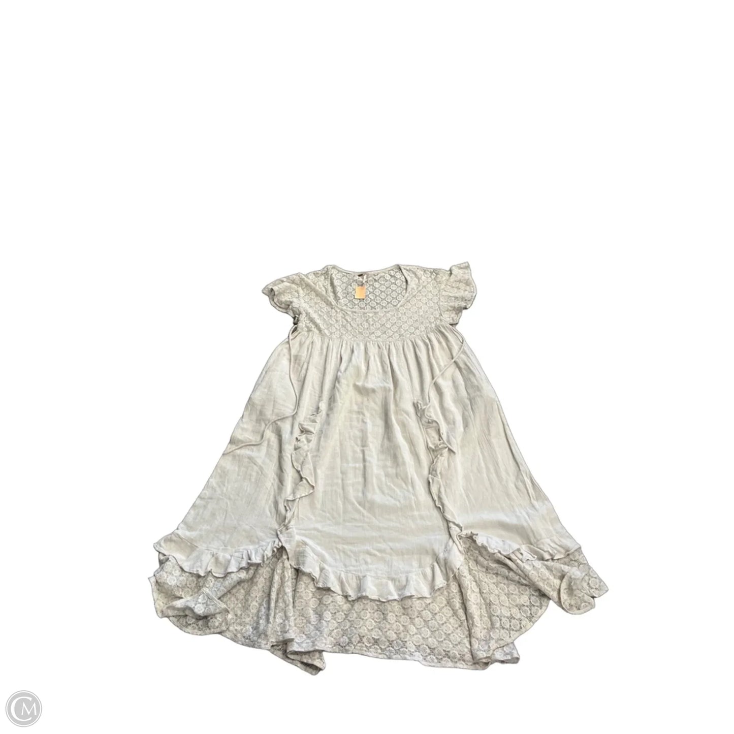 Dress Casual Maxi By Free People In Cream, Size: M