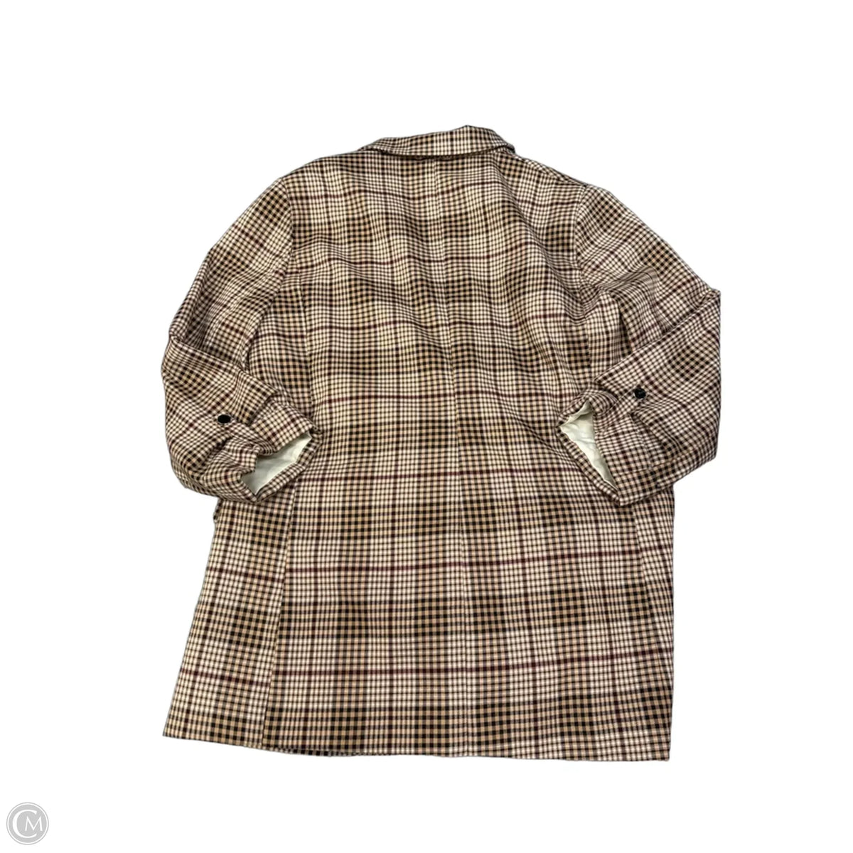 Blazer By Entro In Plaid Pattern, Size: M