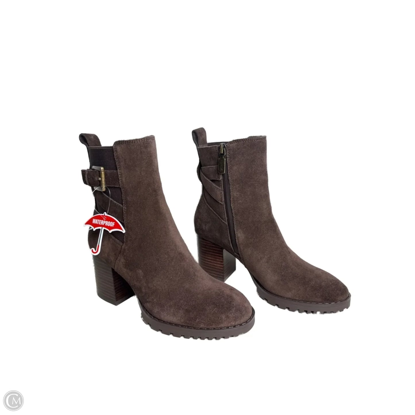 Boots Leather By Blondo In Brown, Size: 5