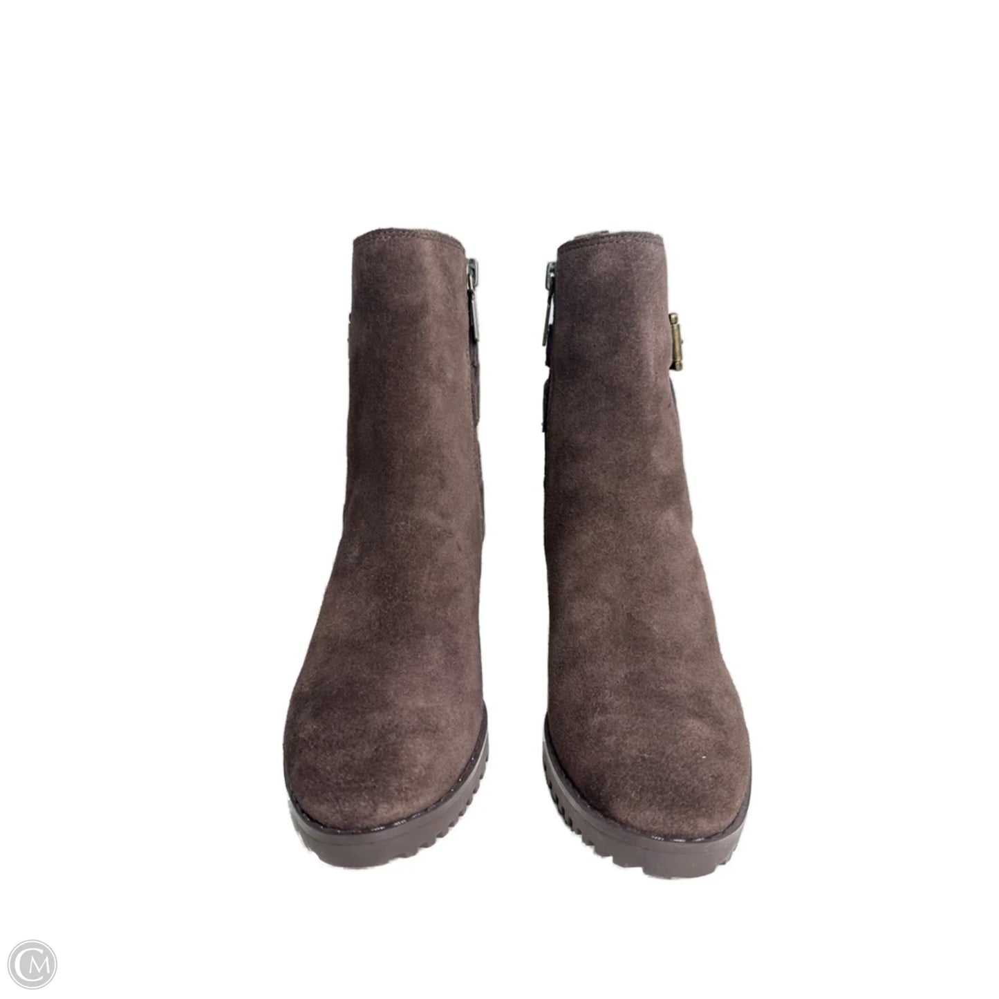 Boots Leather By Blondo In Brown, Size: 5