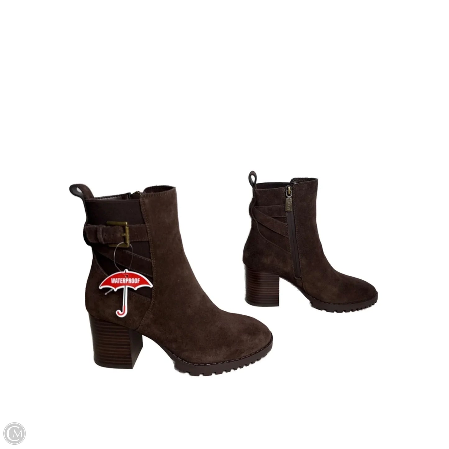 Boots Leather By Blondo In Brown, Size: 5