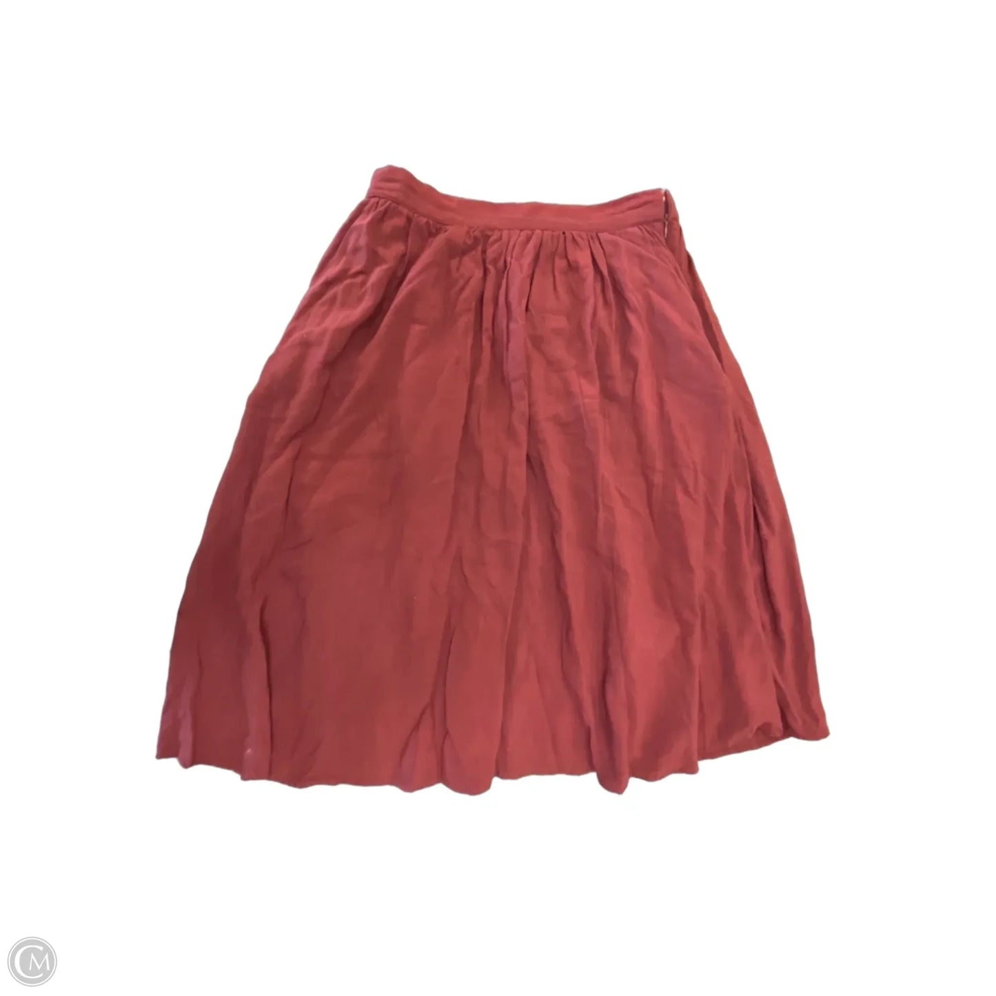 Skirt Midi By Modcloth In Red, Size: M