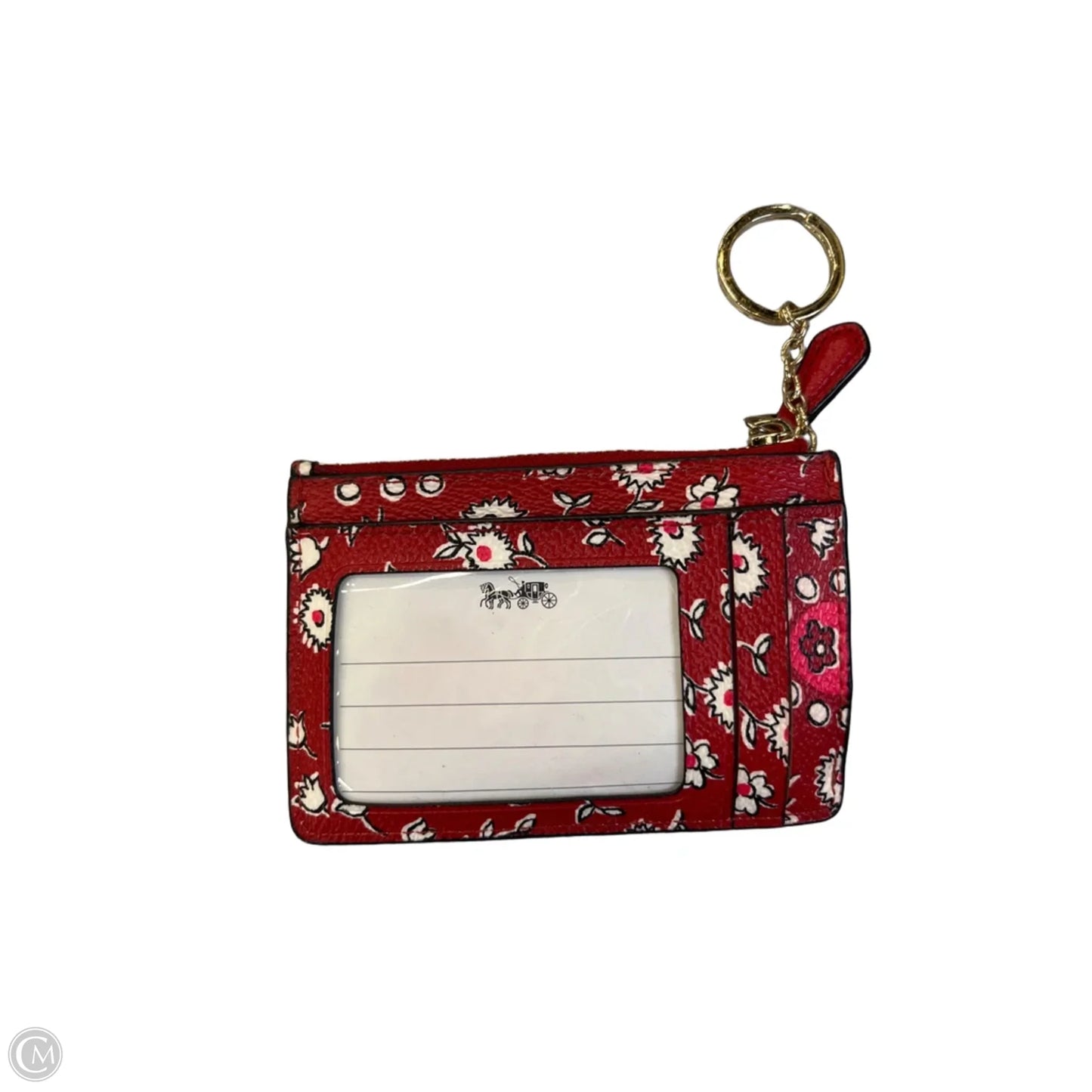 Coin Purse Designer By Coach, Size: Small