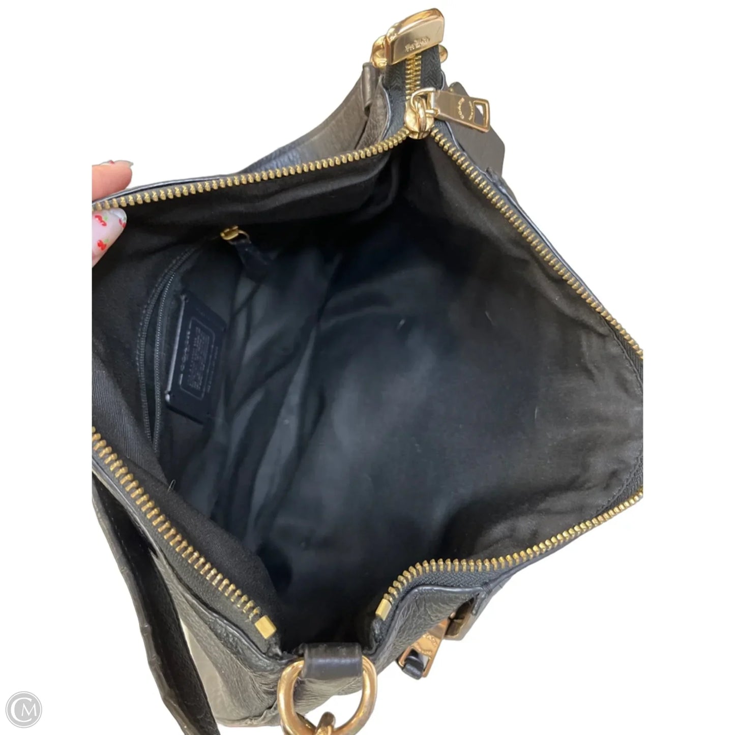 Handbag Designer By Coach, Size: Medium