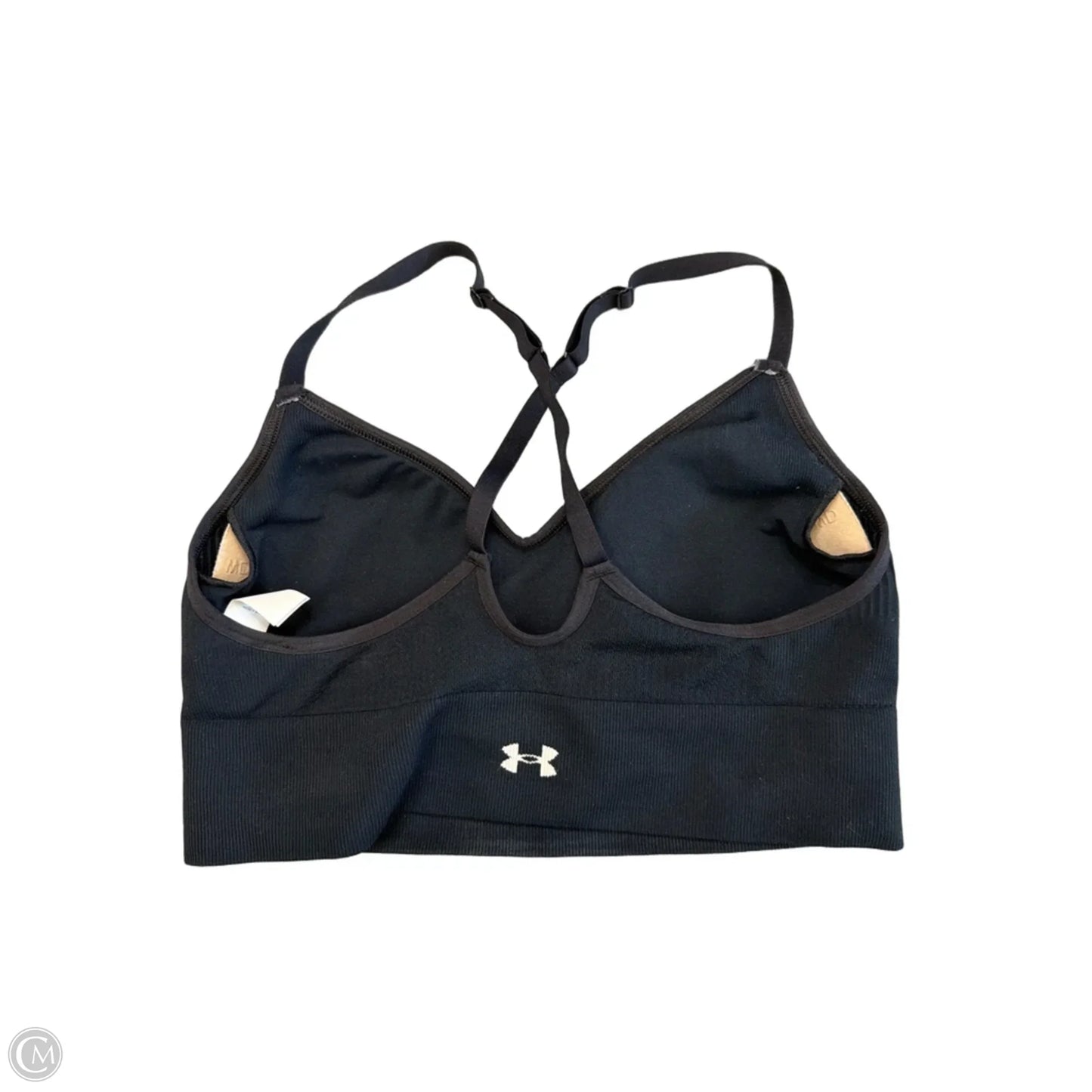Athletic Bra By Under Armour In Black, Size: M