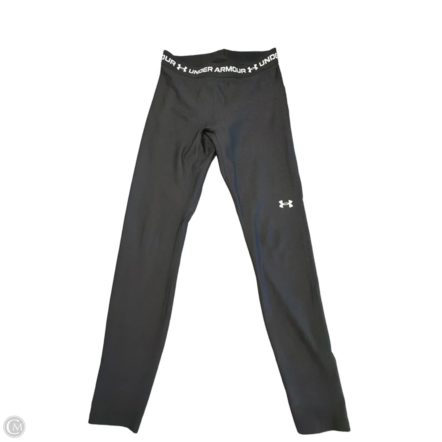 Athletic Leggings By Under Armour In Black, Size: M