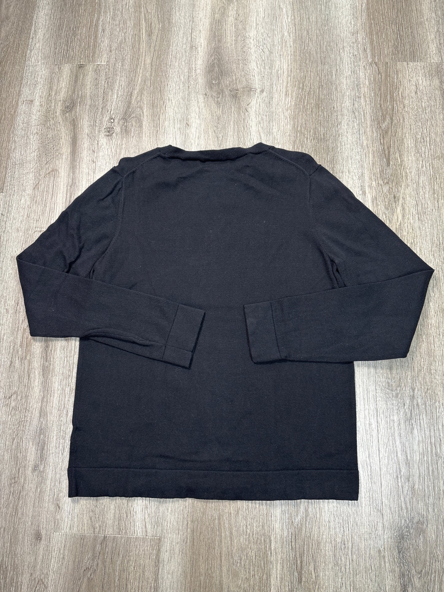 Top Long Sleeve By J. Crew In Black, Size: L