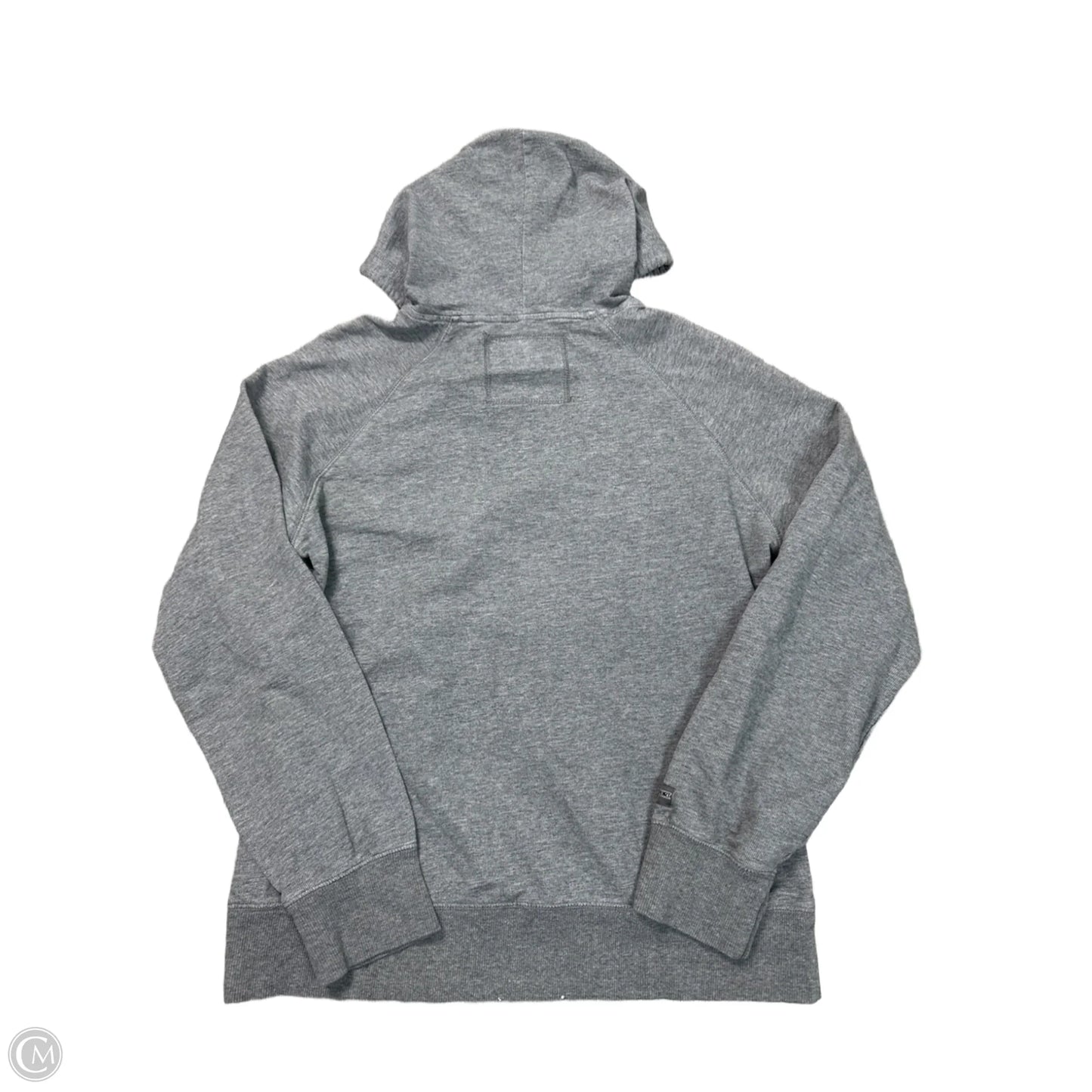 Athletic Sweatshirt Hoodie By JANSPORT In Grey, Size: M