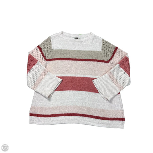 Top Long Sleeve By Loft In Pink, Size: Xl