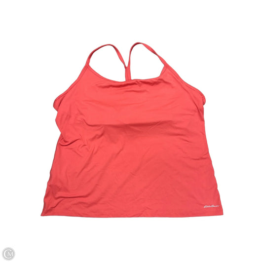 Athletic Tank Top By Eddie Bauer In Orange, Size: 2x
