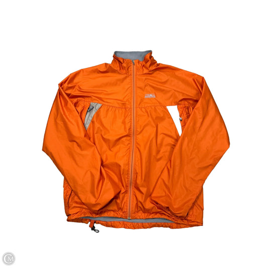 Jacket Windbreaker By Patagonia In Orange, Size: M