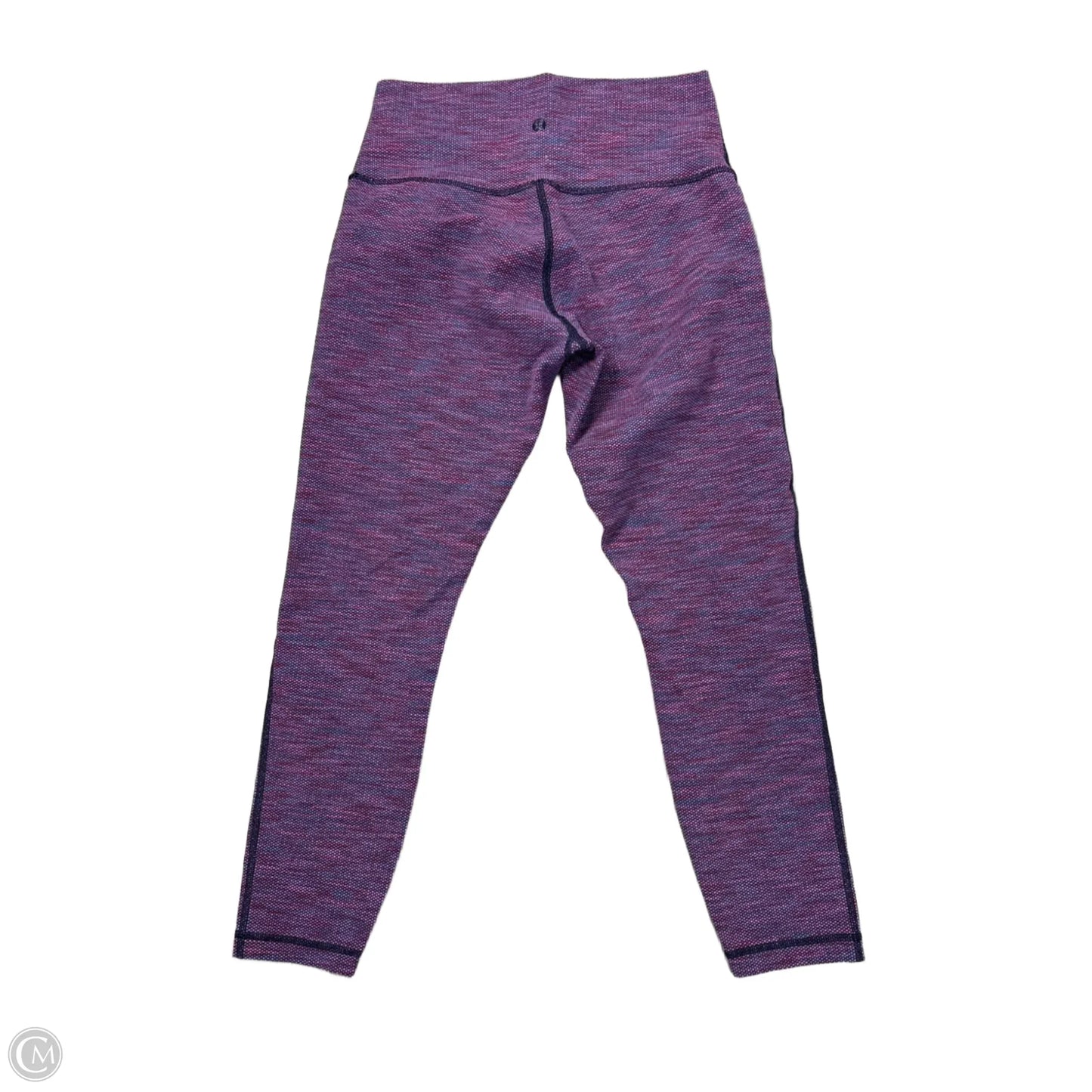 Athletic Leggings Capris By Lululemon In Pink & Purple, Size: M