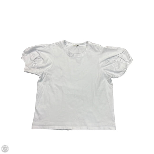 Top Short Sleeve Basic By Z Supply In White, Size: Xl