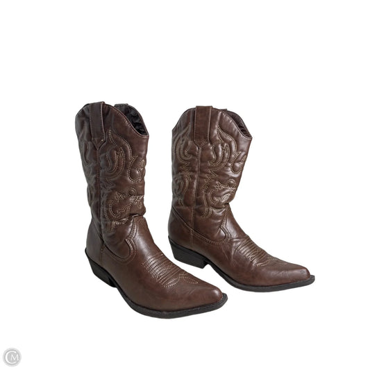 Boots Western By Madden Girl In Brown, Size: 9