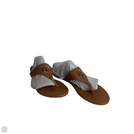Sandals Designer By Tory Burch In Brown, Size: 10