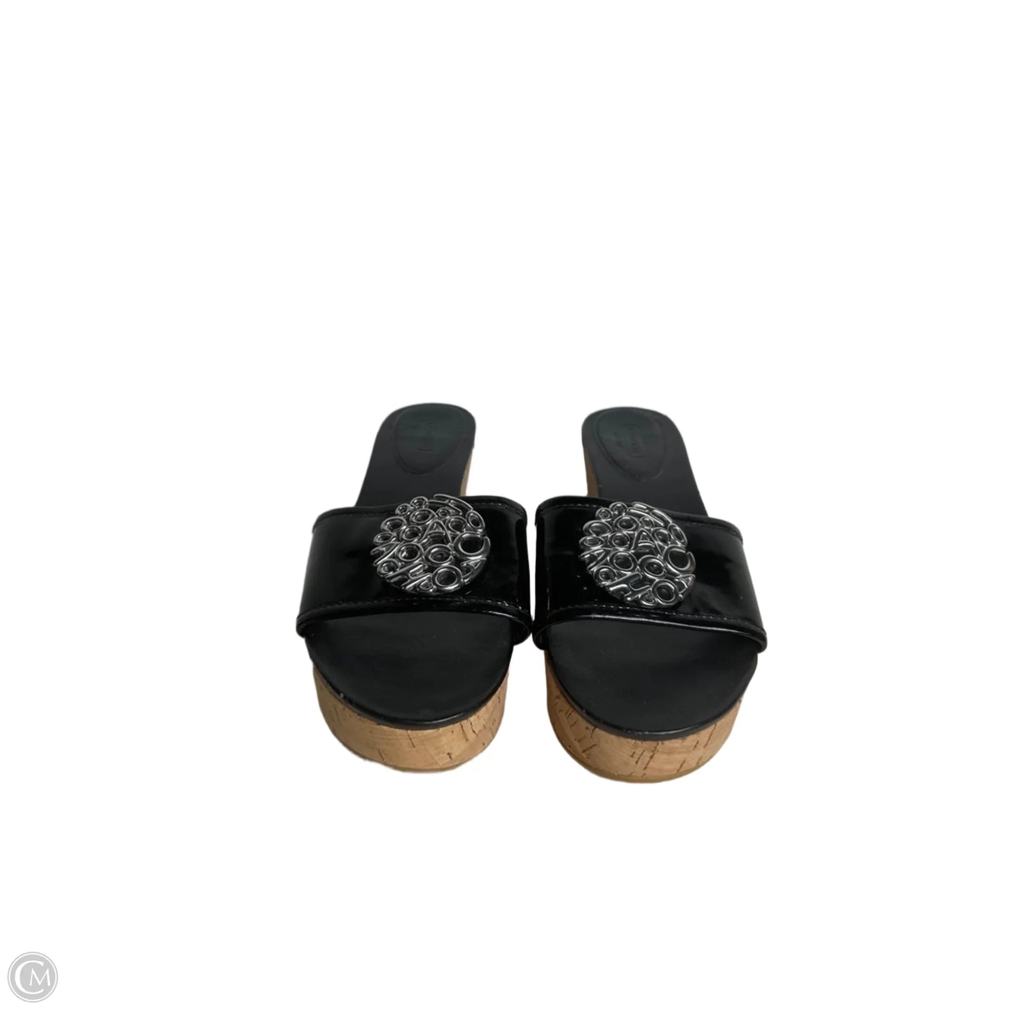 Sandals Designer By Coach In Black, Size: 8