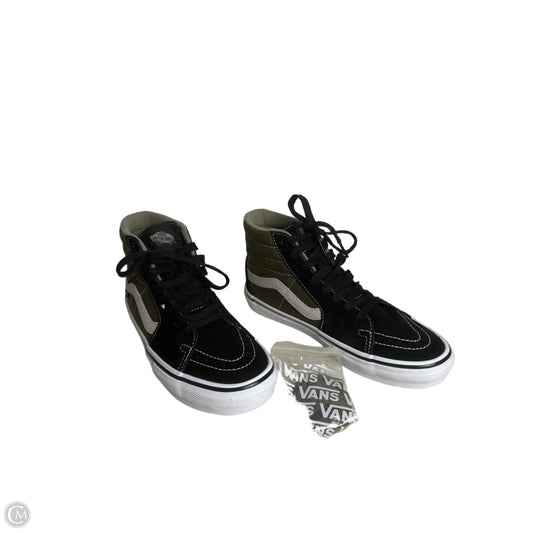 Shoes Sneakers By Vans In Green, Size: 9