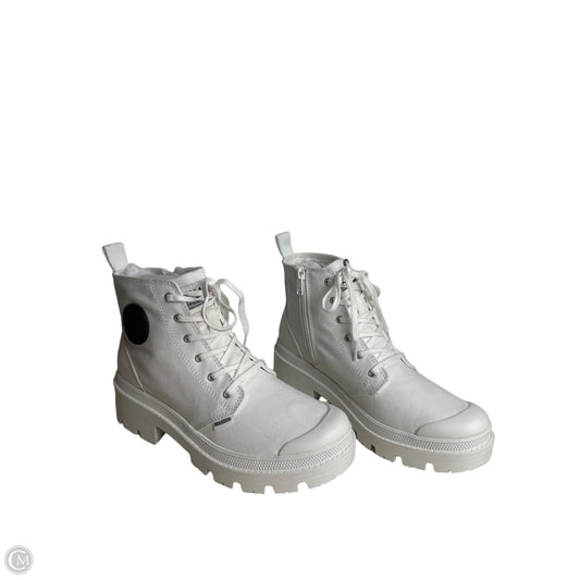 Shoes Sneakers By PALLADIUM In White, Size: 8.5