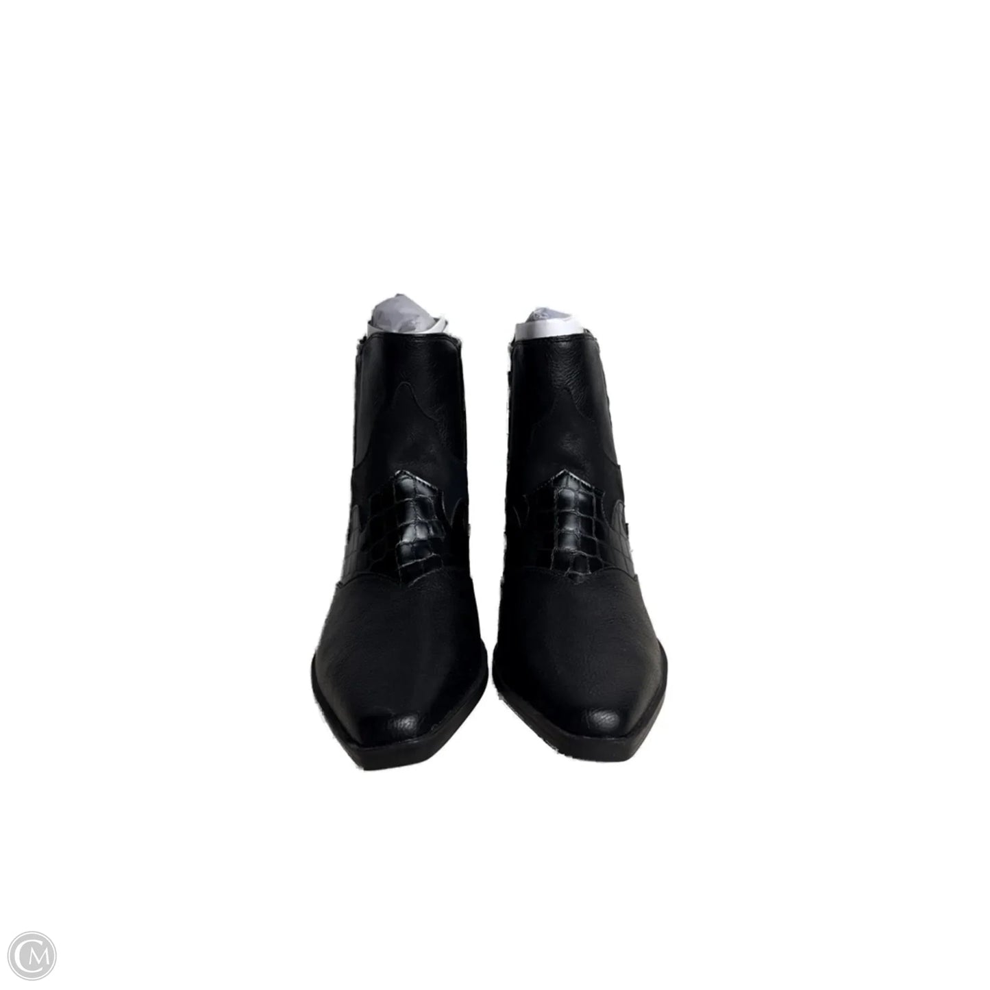 Boots Ankle Flats By Yellow Box In Black, Size: 6