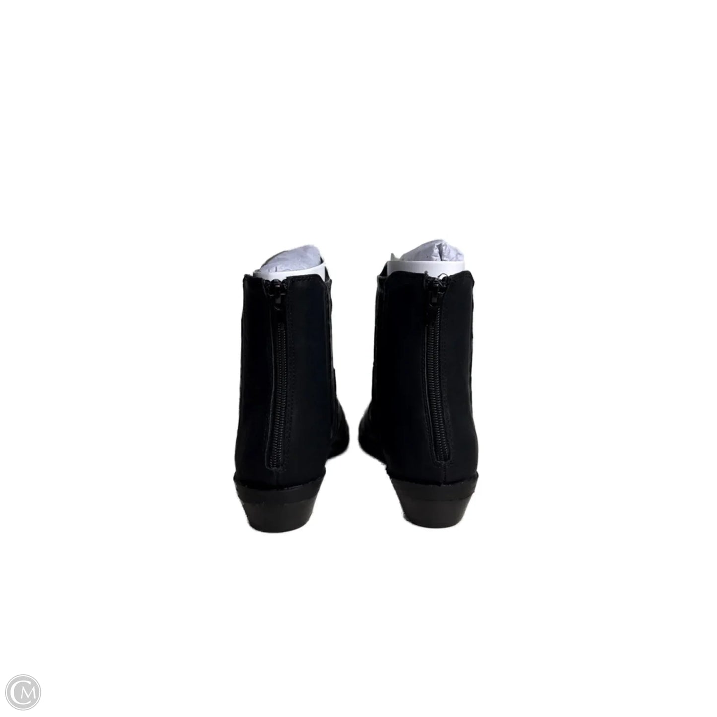 Boots Ankle Flats By Yellow Box In Black, Size: 6