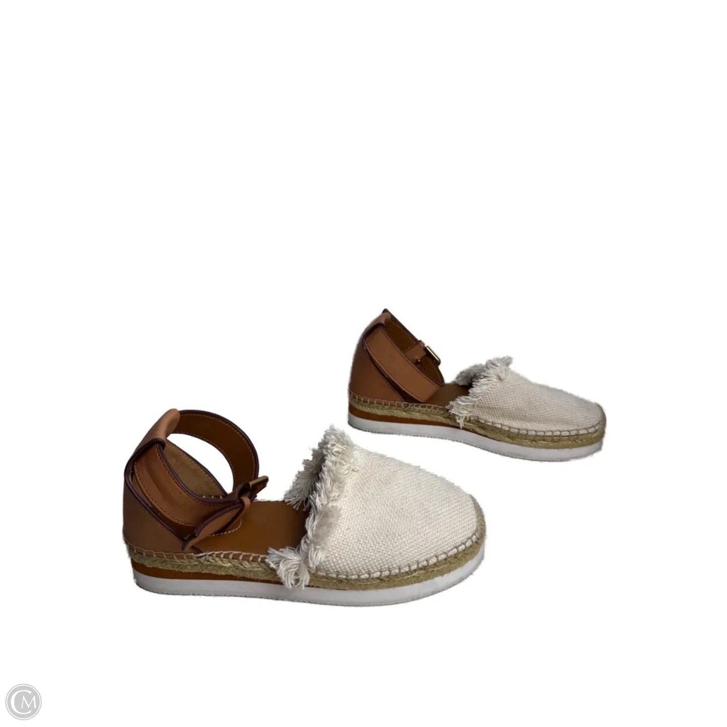 Shoes Designer By Ferragamo In Yellow, Size: 5