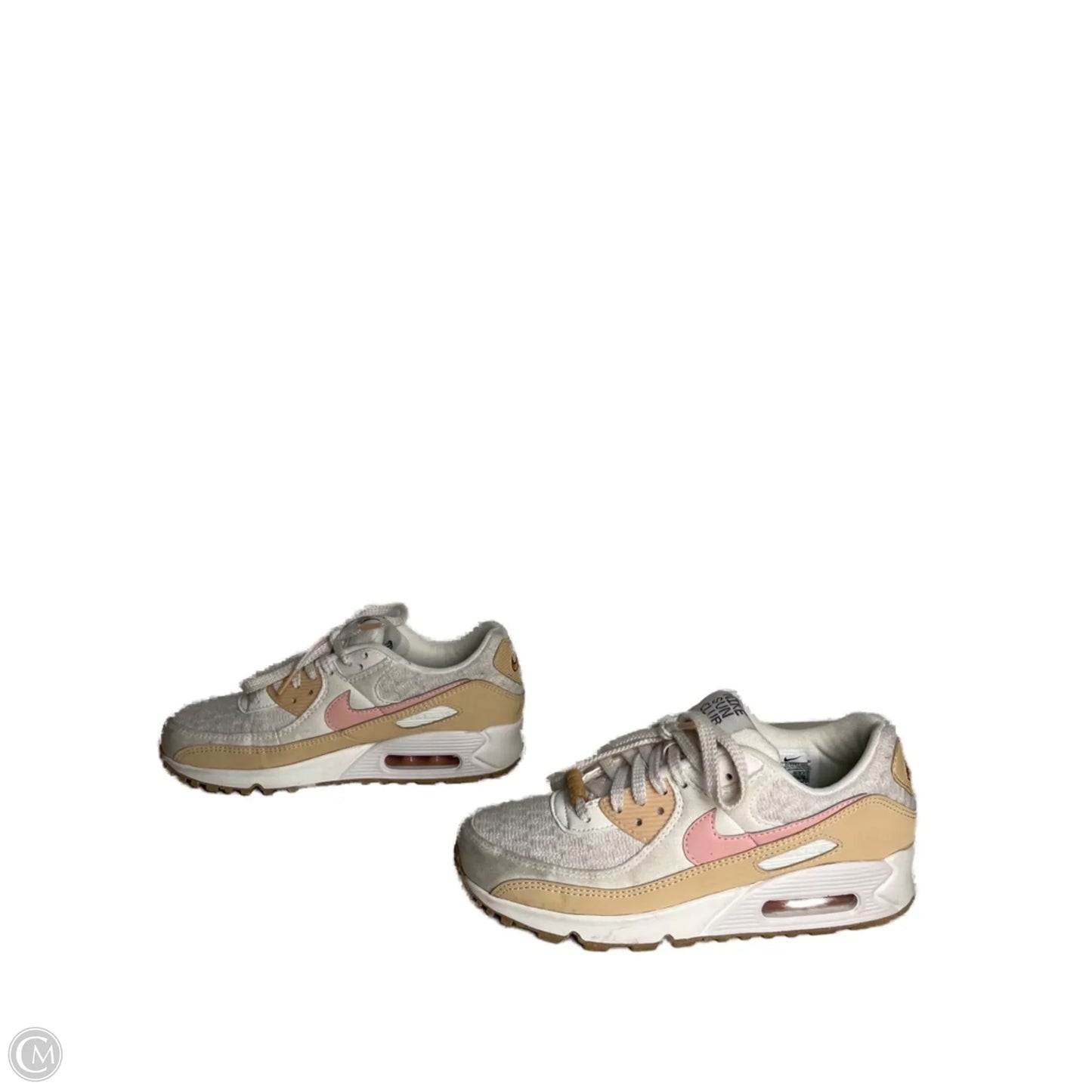 Shoes Sneakers By Nike In Tan, Size: 8