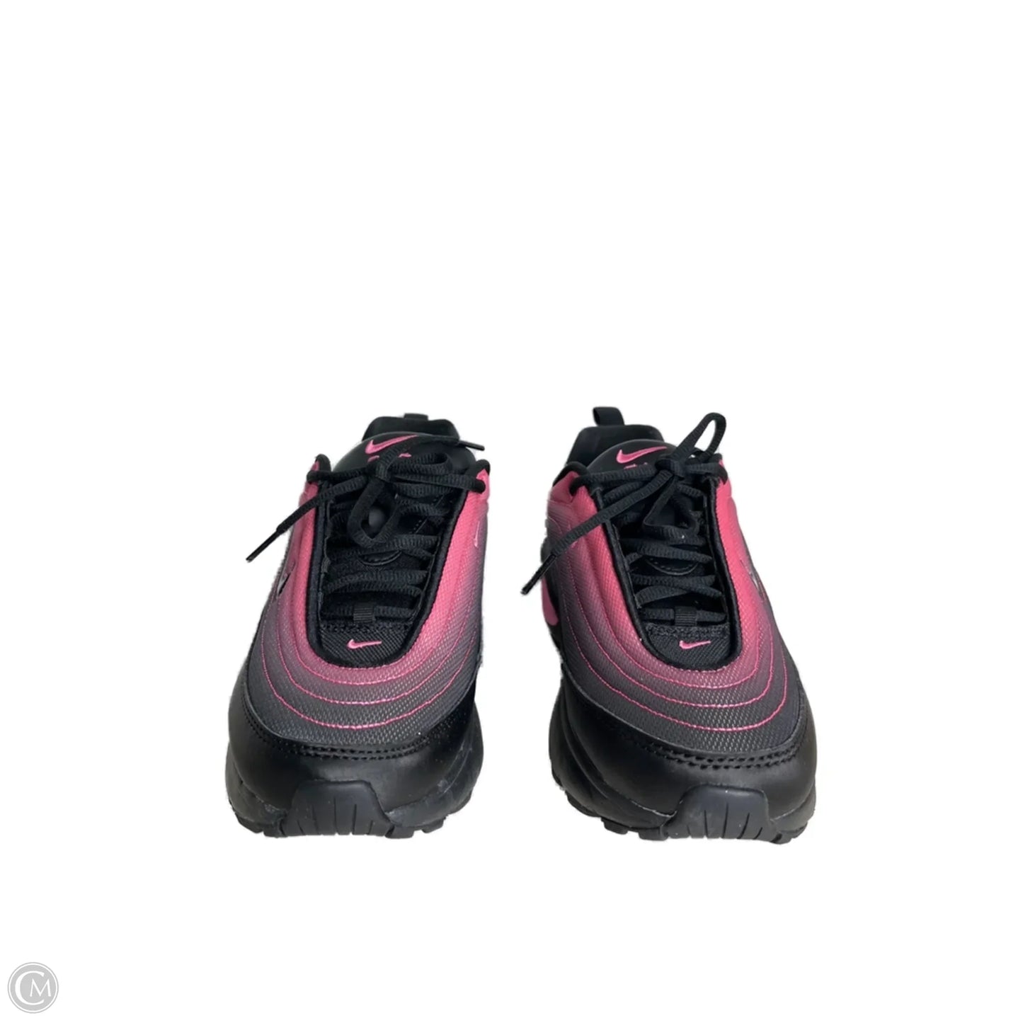 Shoes Sneakers By Nike In Black & Pink, Size: 7