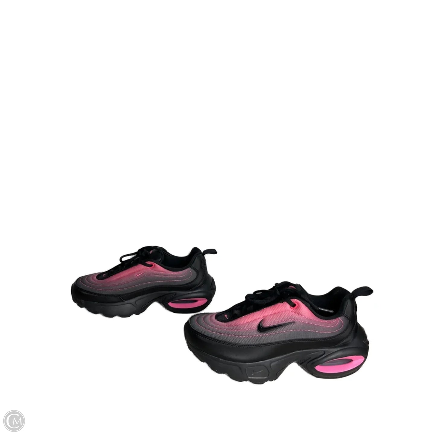 Shoes Sneakers By Nike In Black & Pink, Size: 7