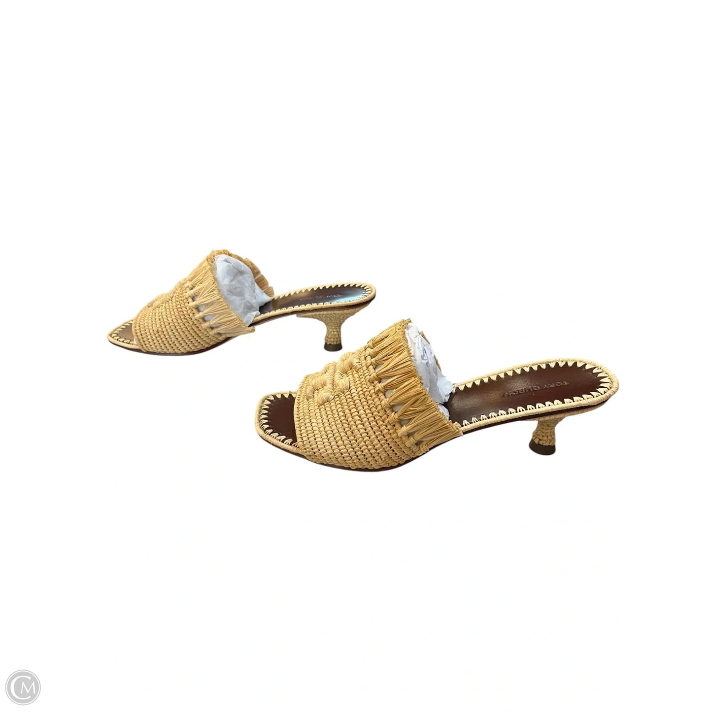 Sandals Designer By Tory Burch In Tan, Size: 6