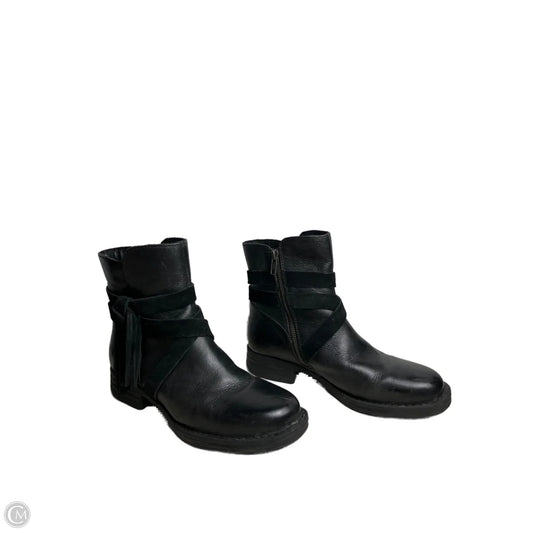 Boots Ankle Flats By Born In Black, Size: 8