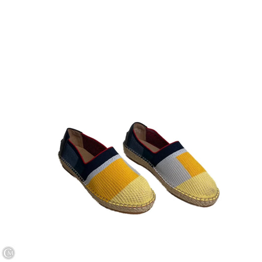 Shoes Flats By Cole-haan In Blue & Yellow, Size: 10