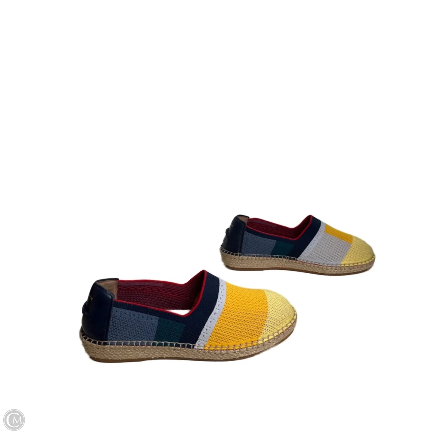 Shoes Flats By Cole-haan In Blue & Yellow, Size: 10