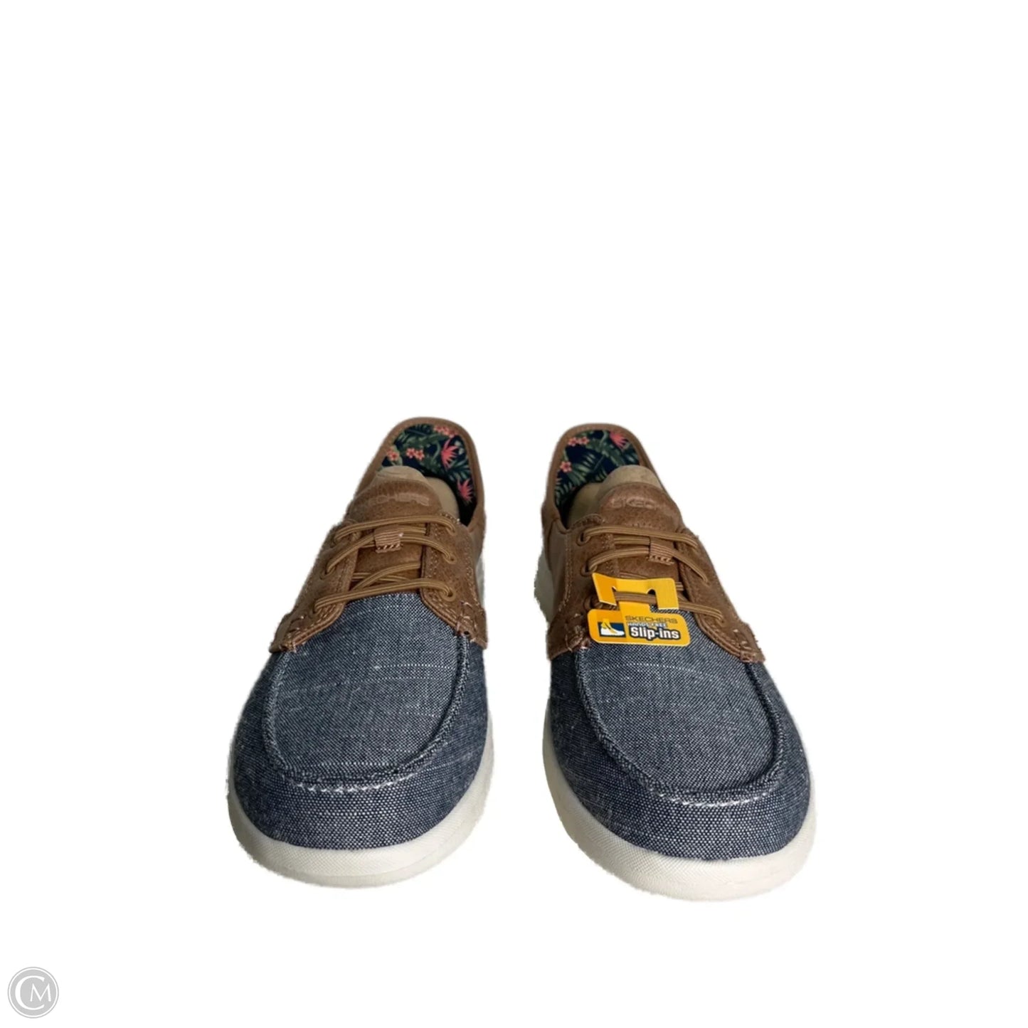 Shoes Sneakers By Skechers In Blue, Size: 8