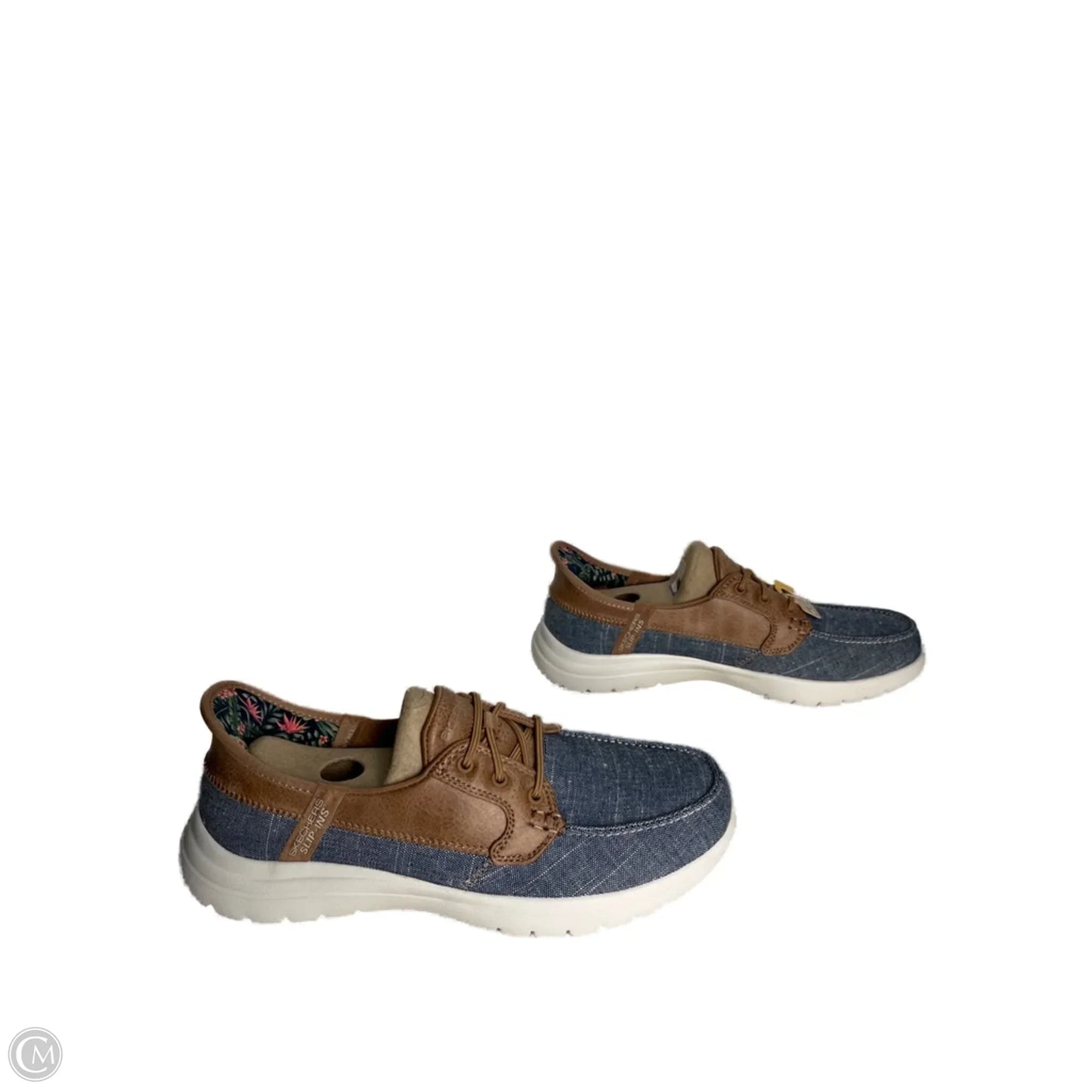 Shoes Sneakers By Skechers In Blue, Size: 8
