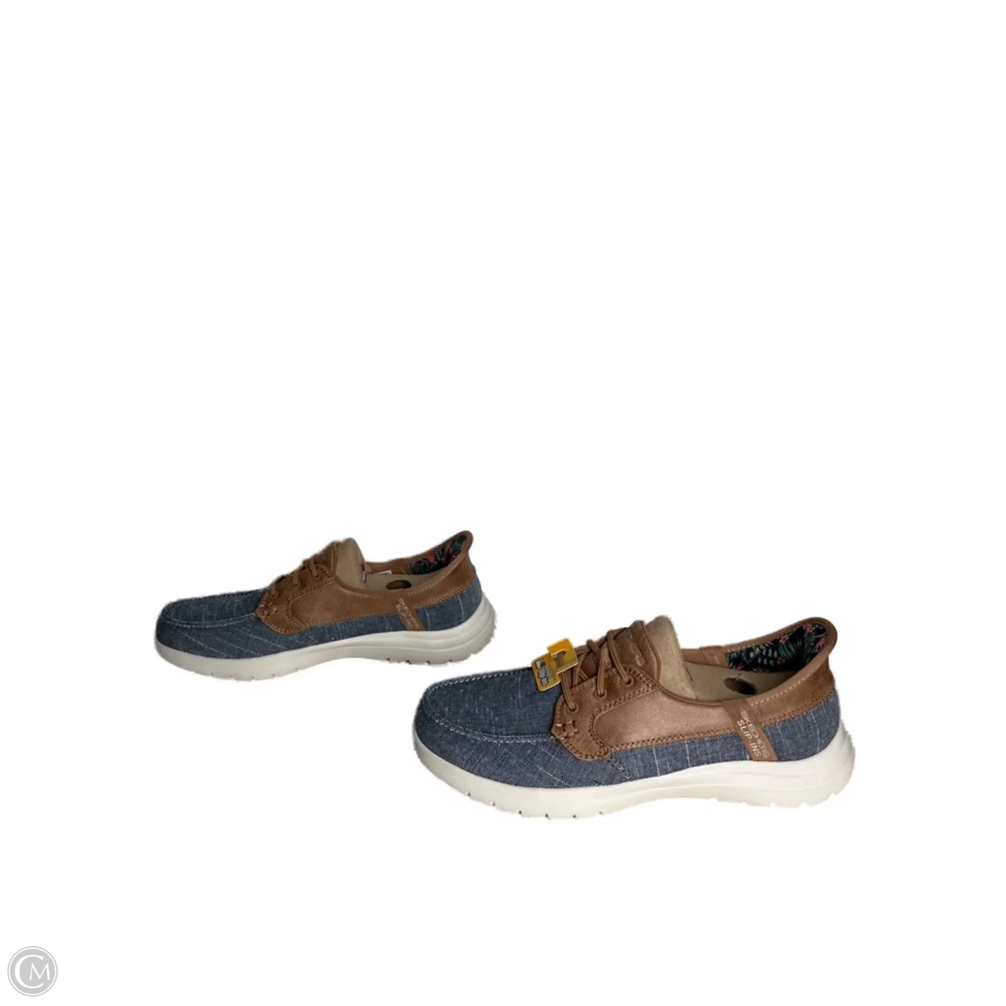 Shoes Sneakers By Skechers In Blue, Size: 8