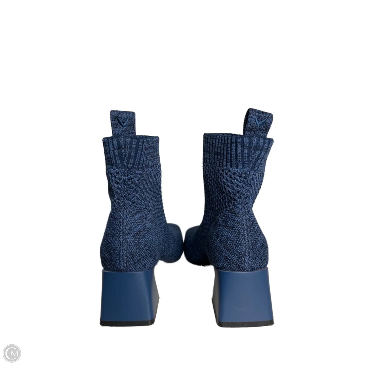 Boots Ankle Heels By VIVAIA In Blue, Size: 5