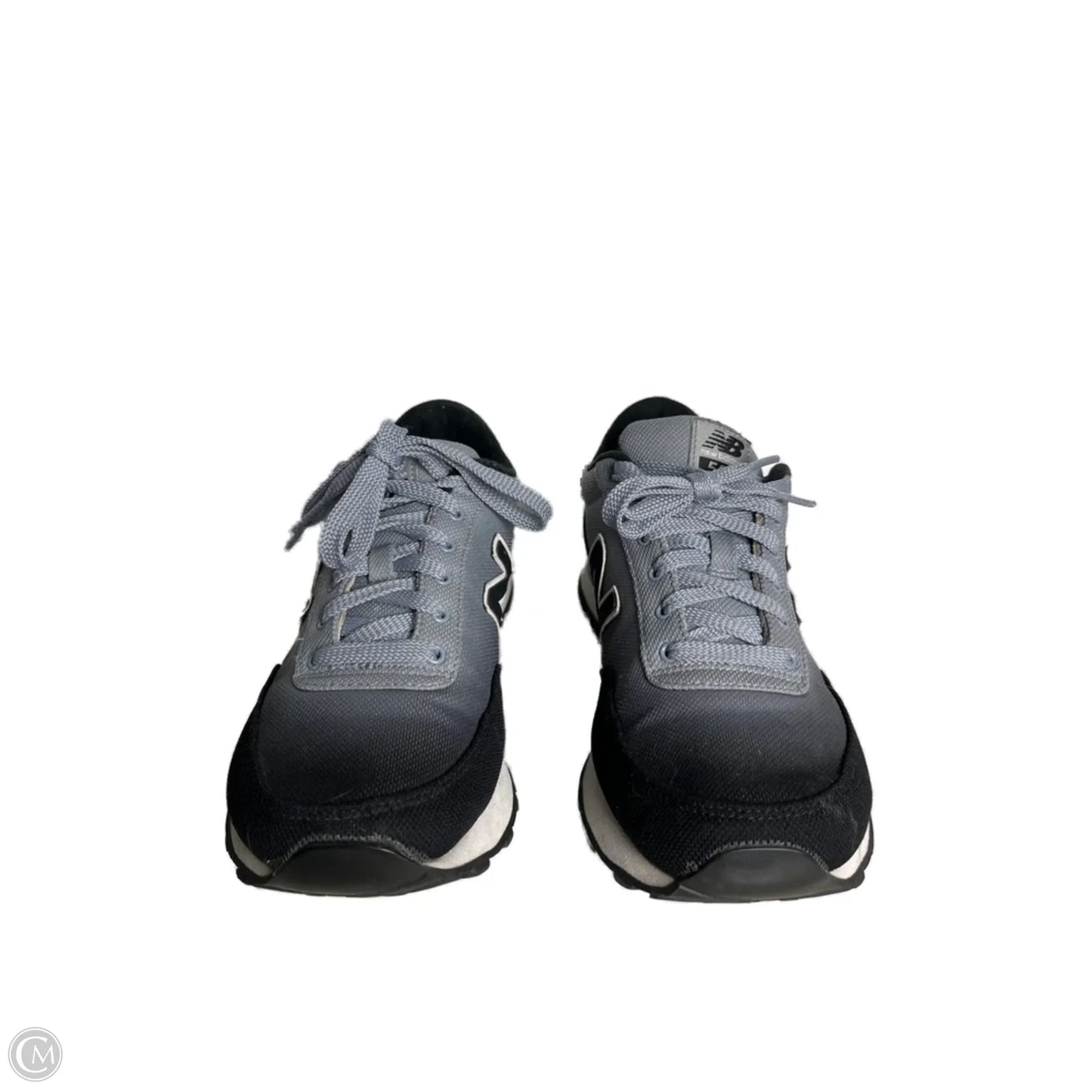 Shoes Sneakers By New Balance In Black & Grey, Size: 7.5
