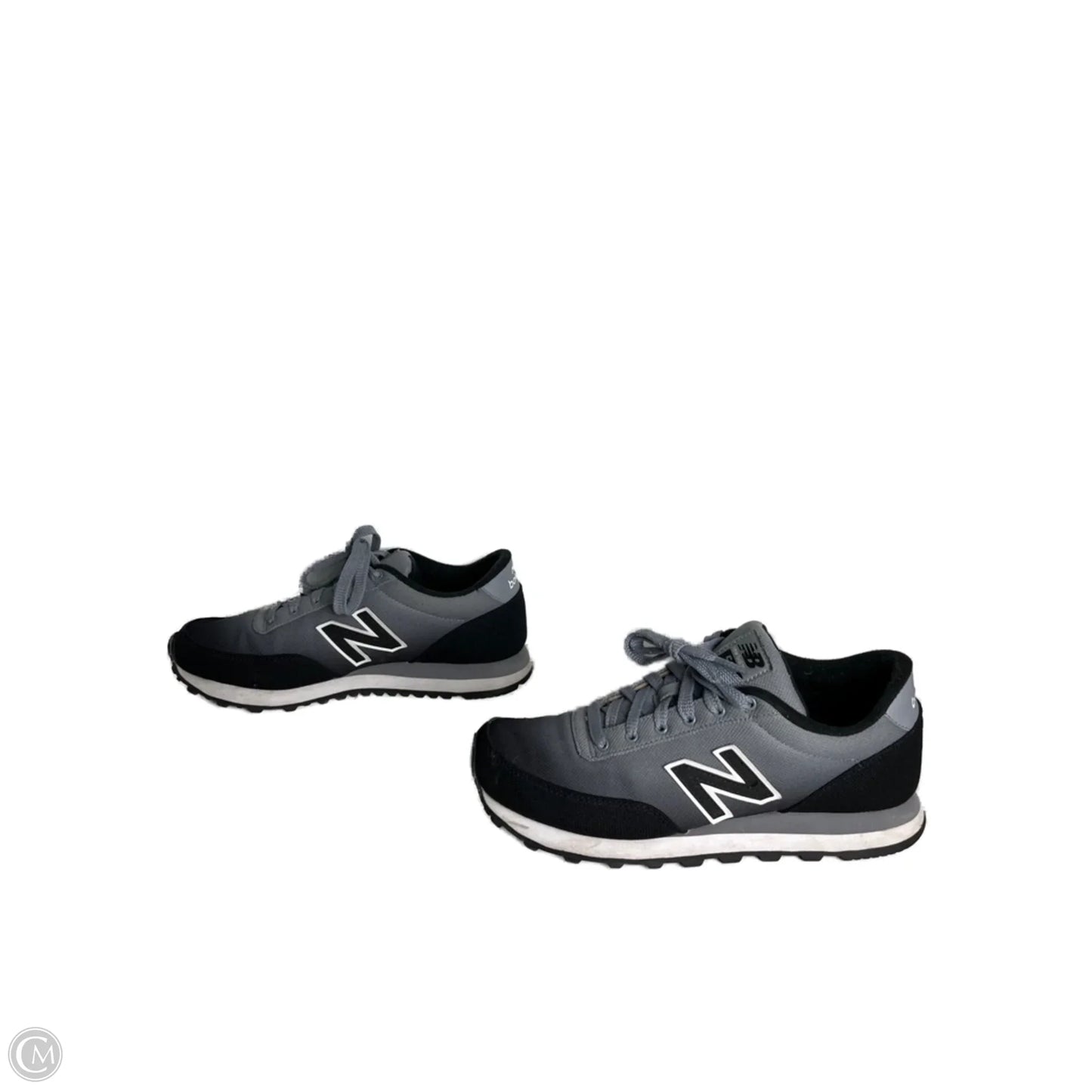 Shoes Sneakers By New Balance In Black & Grey, Size: 7.5