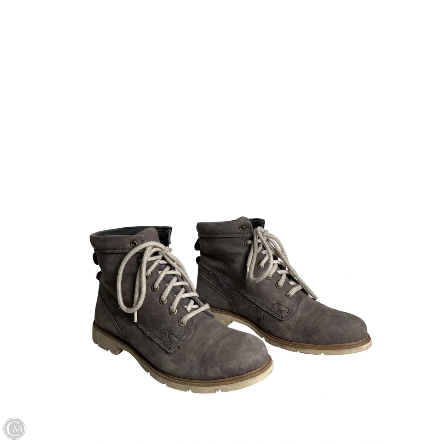 Boots Ankle Flats By Timberland In Grey, Size: 8.5