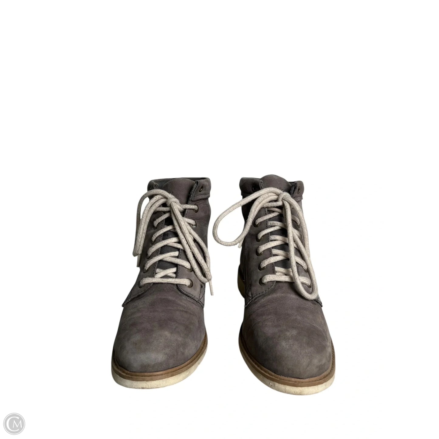 Boots Ankle Flats By Timberland In Grey, Size: 8.5