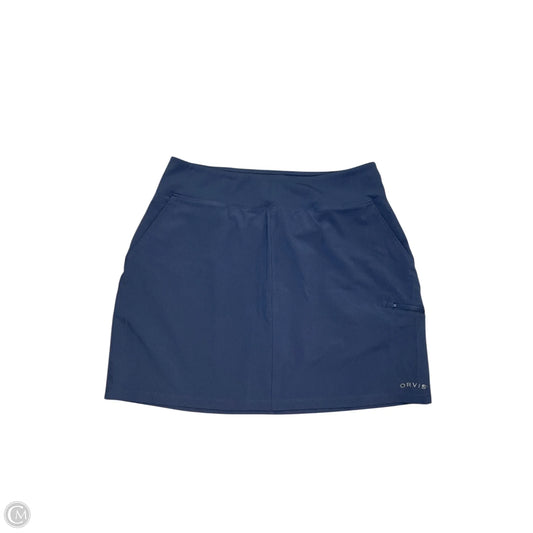 Athletic Skort By Orvis In Blue, Size: M