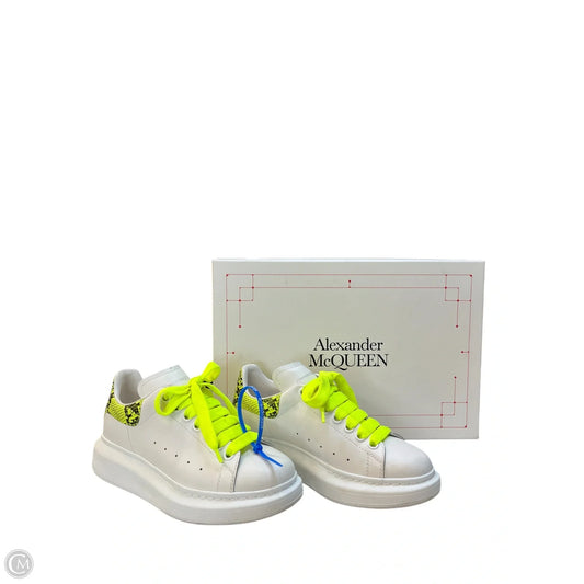 Shoes Luxury Designer By Alexander Mcqueen In White, Size: 7