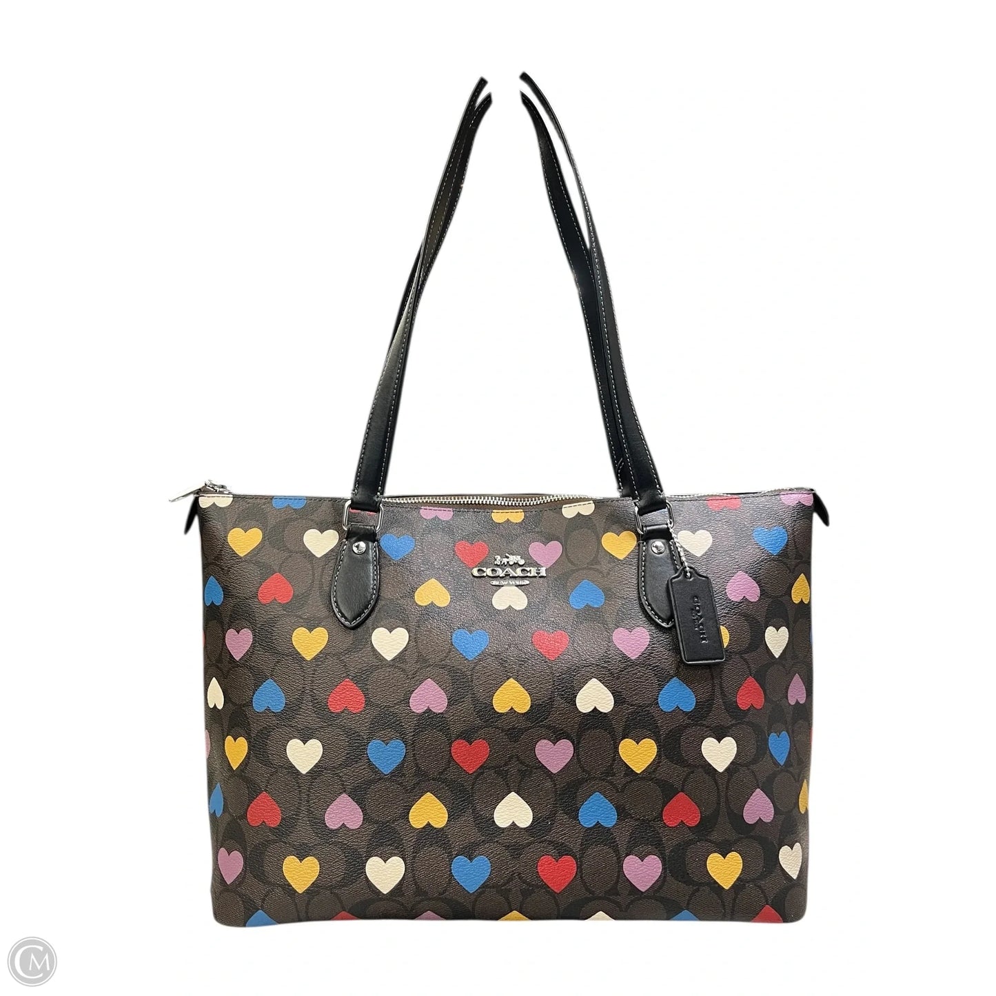 Handbag Designer By Coach, Size: Large