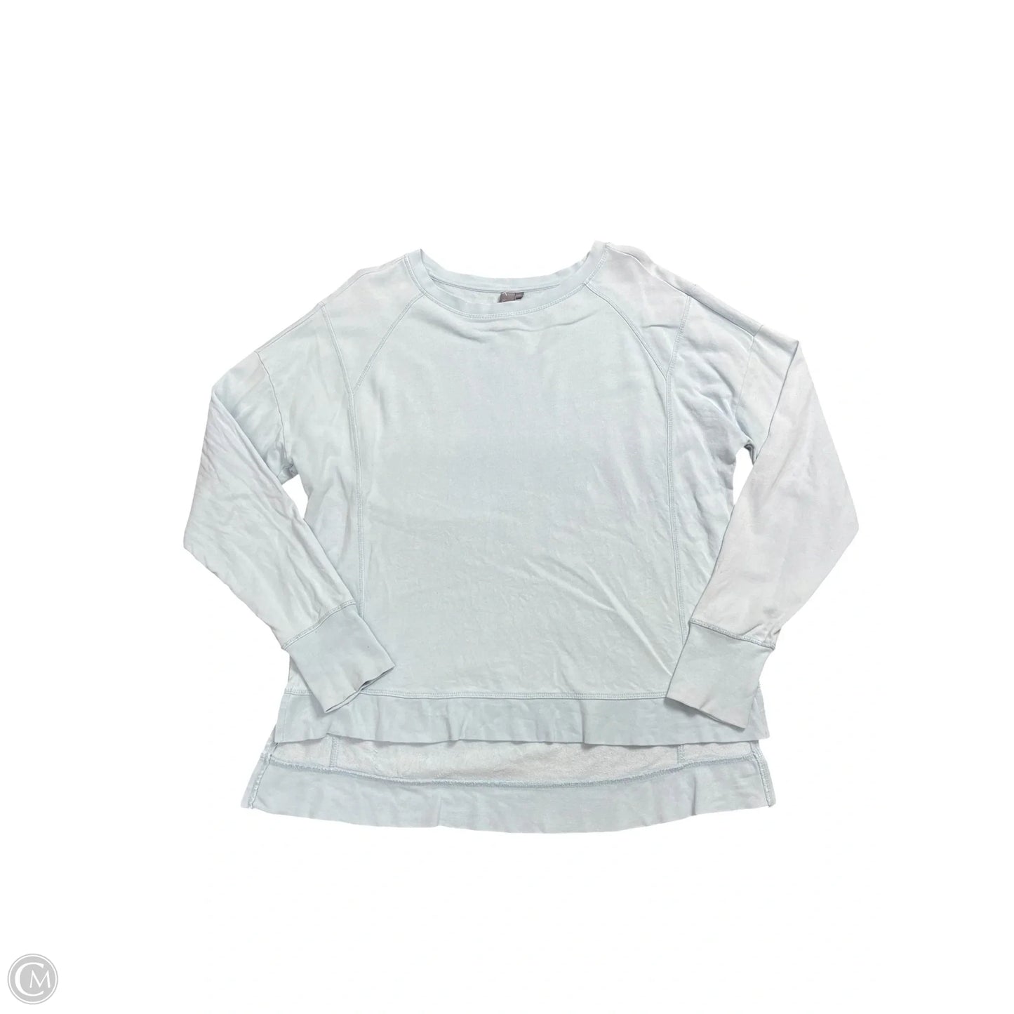 Athletic Top Long Sleeve Crewneck By Sweaty Betty In Blue, Size: S