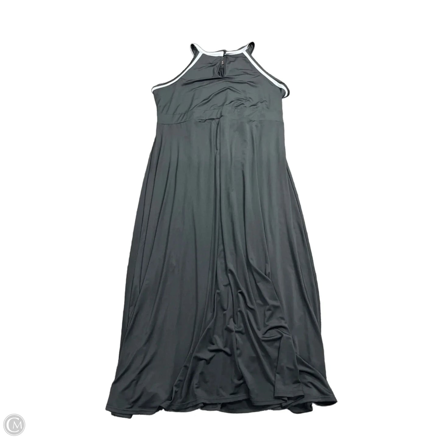 Dress Party Long By Clothes Mentor In Black, Size: 3x