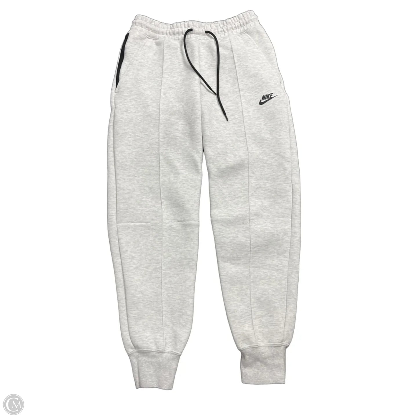 Athletic Pants By Nike Apparel In Grey, Size: S