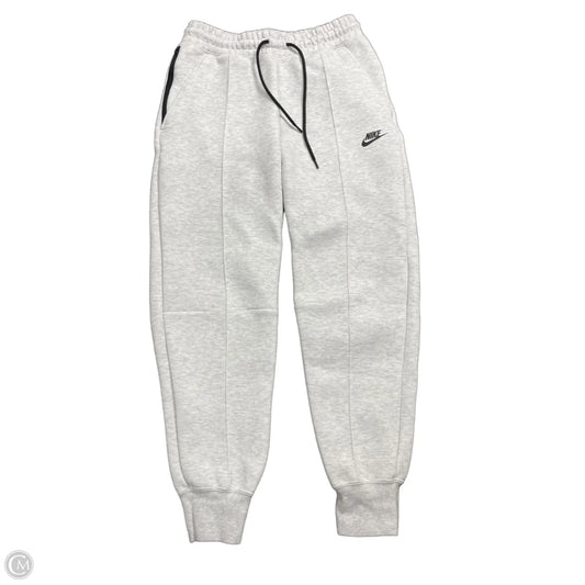 Athletic Pants By Nike Apparel In Grey, Size: S