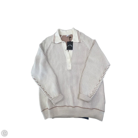 Sweater By The Upside In Tan, Size: Xs