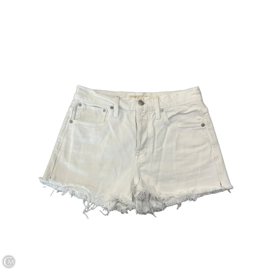 Shorts By Madewell In White Denim, Size: S